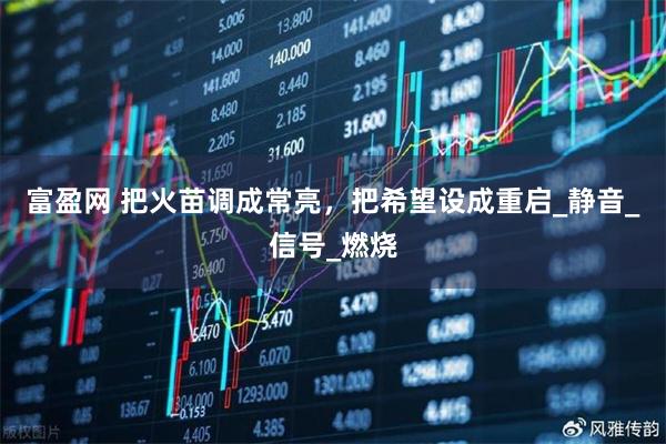 富盈网 把火苗调成常亮，把希望设成重启_静音_信号_燃烧
