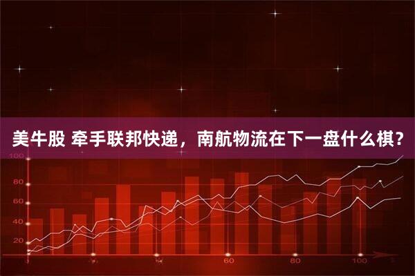 美牛股 牵手联邦快递，南航物流在下一盘什么棋？